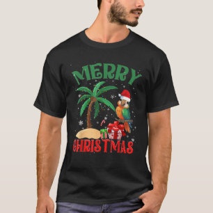 Papegaaien Liefhebbers Mannen Vrouwen Kerstboom Li T-shirt