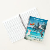 Papegaaien Macaw Cockatoo Beach Vakantiehuis Notitieboek (Binnen)