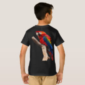Papegaaien op de boom t-shirt (Achterkant volledig)