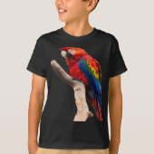 Papegaaien op de boom t-shirt (Voorkant)