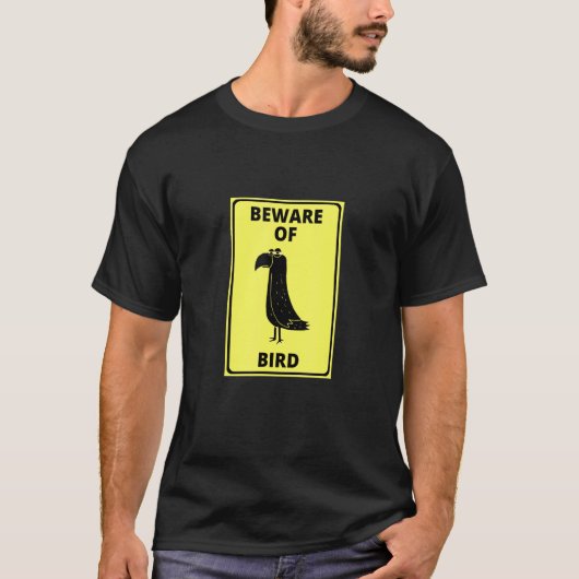 Papegaaien - Pas op voor vogels voor eigenaren van T-shirt (Voorkant)