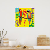 PAPEGAaien Poster (Keuken)