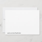 Papegaaien puzzeldoolhof op verjaardagsuitnodiging kaart (Achterkant)