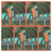 PAPEGAAIEN STOF (Swatch)