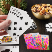 Papegaaien tekening pokerkaarten (Insitu)