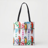 PAPEGAaien Tote Bag (Voorkant)