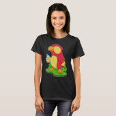 Papegaaien waterfles t-shirt (Voorkant volledig)