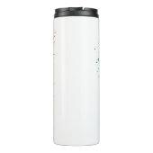 Papegaaien zijn kleurrijk thermosbeker (Achterkant)