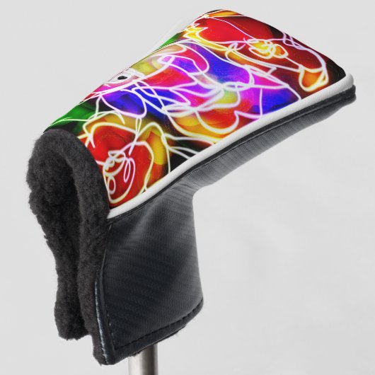 Papegaaieneiland gloed golfheadcover (3/4 voorkant)