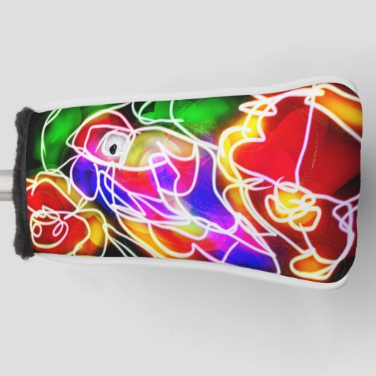 Papegaaieneiland gloed golfheadcover (Voorkant)