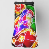 Papegaaieneiland gloed golfheadcover (Draai 90)