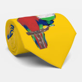 Papegaaienfeestdas Stropdas (Opgerold)