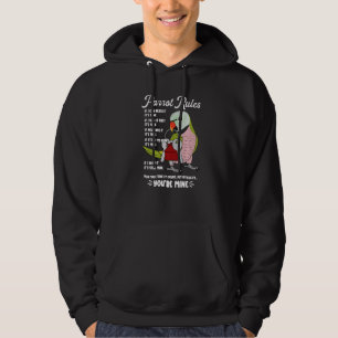 Papegaaienhuis Regels Het Is Mijne Ik Snavel Parki Hoodie
