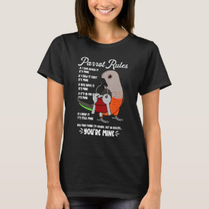 Papegaaienhuis Regels Het is van mij Ik Roodbuik p T-shirt