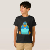 Papegaaienlaptop T-shirt (Voorkant volledig)