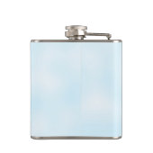 Papegaaienliefde monogram heupfles (Achterkant)