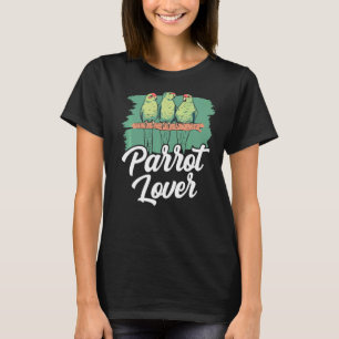 Papegaaienliefhebber Leuke papegaaien Huisdier T-shirt