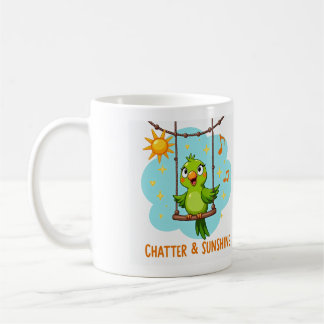 Papegaaienpraat & Zonneschijn Lach Koffiemok