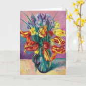 Papegaaientulpen | Henri Manguin Kaart (Gele Bloem)
