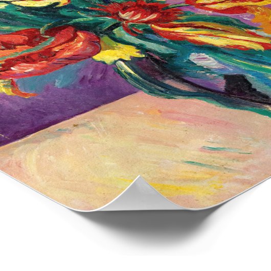 Papegaaientulpen | Henri Manguin Poster (Hoek)