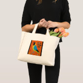 Papegaaienvogel afbeelding perfecte kunst mini tote bag (Voorkant (product))