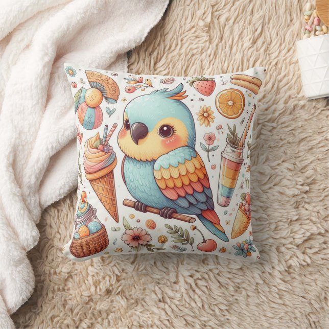 papegaaikussen kussen (Deken)