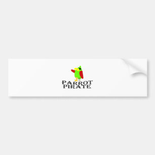 papegaaimiraat bumpersticker
