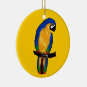 Papegaaiornament Keramisch Ornament (Rechts)