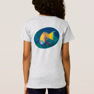 Papegaaivis onderwaterfoto - Fotografisch ontwerp T-shirt