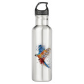 papegaaivogels waterfles  (Voorkant)