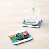 Papegaaivreugde Bier Onderzetter (Rechterzijde)