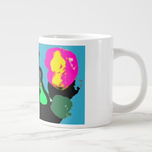 Papegaaivreugde Grote Koffiekop (Rechts)