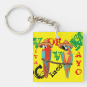 PAPEGAIEN SLEUTELHANGER (voorkant)