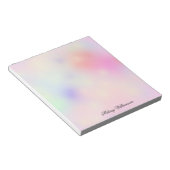 Papel Blush Roos Roze Lavender Marmer Aangepaste n Notitieblok (Schuin)