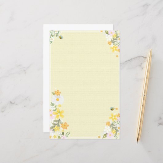 Papel de carta: "dromen werken alleen als je dat d (Voorkant / Achterkant in situ)