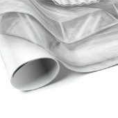 Papel de Embrulho, Rolo 76cm x 180 cm caveira Cadeaupapier (Rol Hoek)