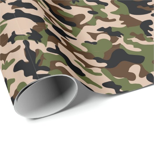 papel de presente Camuflado Cadeaupapier (Rol Hoek)