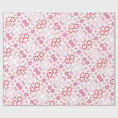 Papel de presente estampa cherry blossom sakura cadeaupapier (Vlak)