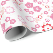 Papel de presente estampa cherry blossom sakura cadeaupapier (Rol Hoek)