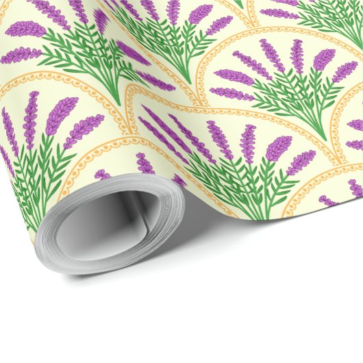 Papel De Presente Lavender Cadeaupapier (Rol Hoek)