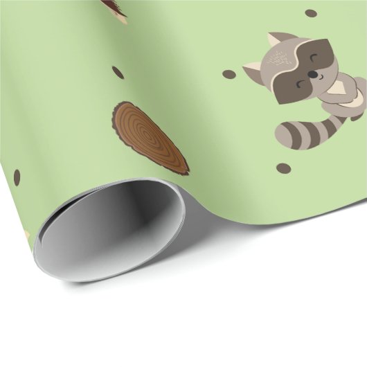 Papel de regalo animalitos del bosque  cadeaupapier (Rol Hoek)