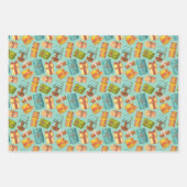 Papel de regalo con estampado de regalitos inpakpapier vel (Voorkant 3)