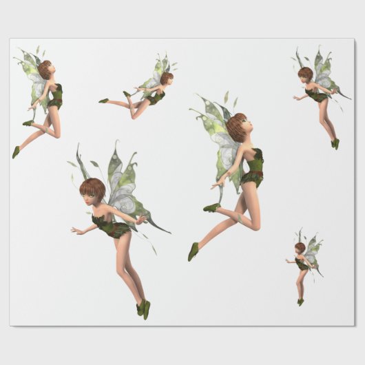 papel de regalo con hadas cadeaupapier (Vlak)