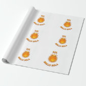 Papel de Regalo con Logo Sol Brillo Sola | Envolto Cadeaupapier (Uitgerold)