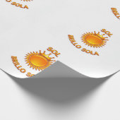 Papel de Regalo con Logo Sol Brillo Sola | Envolto Cadeaupapier (Hoek)