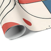 Papel de regalo diseño geométrico cadeaupapier (Rol Hoek)