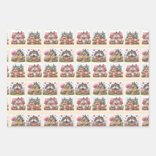 Papel de Regalo Dulce Hogar Inpakpapier Vel (Voorkant 2)