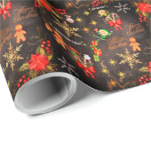 Papel de Regalo Elegante moderno en Mosaico Cadeaupapier (Rol Hoek)