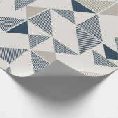 papel de regalo figuras geométricas triangulares cadeaupapier (Hoek)