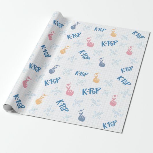 Papel De Regalo K-pop Cadeaupapier (Uitgerold)